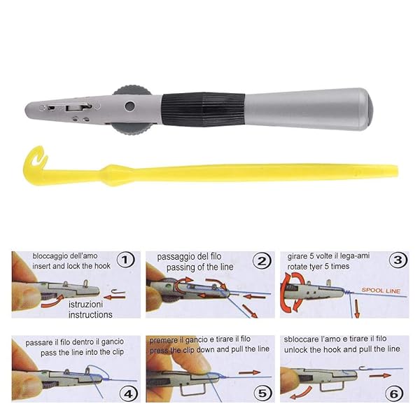 Zerone Ultimate Fishing Knot Tool Set: Fast Hook Tying Accessory for Anglers - View 6 of 10