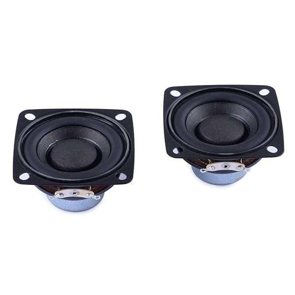 Buy Cylewet 2Pcs 2-Inch 4Ohm 10W Full Range Audio Speakers for Arduino - Loudspeaker Pack of 2 (CYT1116)