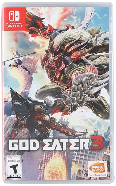 Bandai Namco God Eater 3 Nla Action RPG Game for PlayStation and PC Fast-Paced Combat and Engaging Storyline