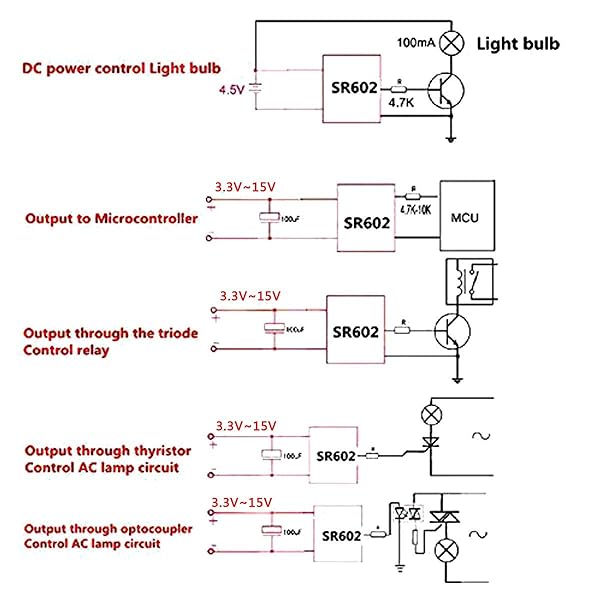 Oiyagai Oiyagai 2pcs SR602 Motion Sensor Detector Module for Home Automation and Security - View 5 of 6