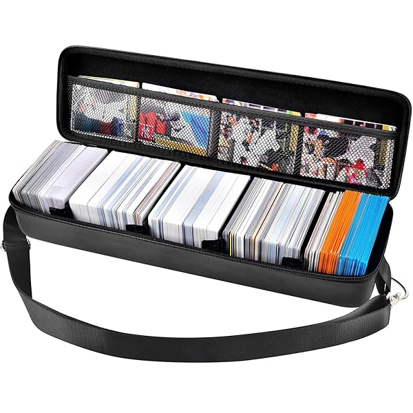 Comecase 1500+ Baseball Card Holder Storage Case - Fits Topps, Football, C.A.H, PM TCG & Phase 10 Cards - Durable & Spacious Bag Only