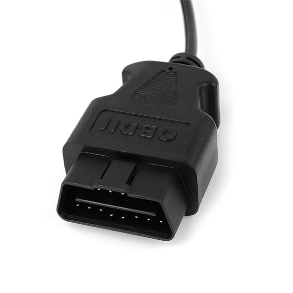 BAITHNA BAITHNA 9.8Ft OBD II Vehicle Emergency Power Supply Cable with 12V Alligator Clip and Cigarette Lighter Socket for Memory Saver - View 5 of 6