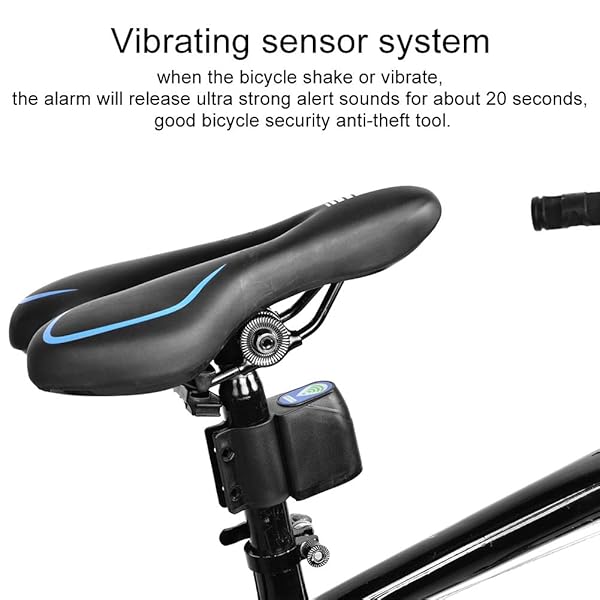 Yoidesu Yoidesu Anti-Theft Bike Alarm: 110dB Remote Control Motorcycle Security with Vibration Sensor - View 4 of 9