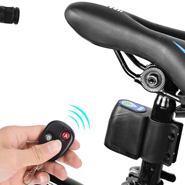 Yoidesu Yoidesu Anti-Theft Bike Alarm: 110dB Remote Control Motorcycle Security with Vibration Sensor - View 8 of 9