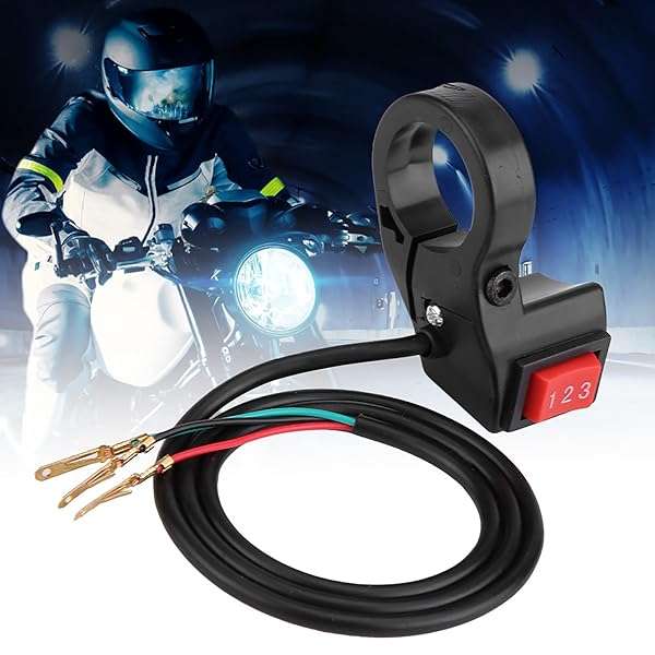 Fydun Fydun 22mm 3-Speed Electric Bike Switch Kit for Motorcycles & Scooters - Universal Handlebar Upgrade - View 4 of 10