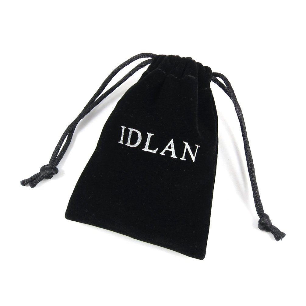 IDLAN IDLAN Pet Memorial Necklace Stainless Steel Paw Prints Gift for Pet Sympathy No Longer by My Side Forever in My Heart - View 5 of 5