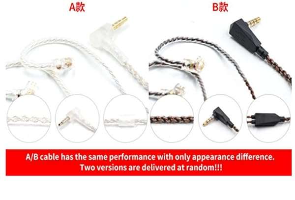 Kinboofi KZ ZS10 Pro in Ear Monitor Earbuds Headphone, KZ Earbuds with 4BA and 1DD Drivers, KZ HiFi IEM Earphone Upgraded ZS10 Pro with Detachable 0.75mm 2 Pin 6N OFC Cable (Black No Mic)……… - View 5 of 9