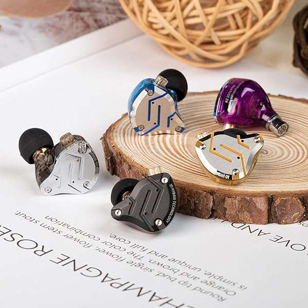 Kinboofi KZ ZS10 Pro in Ear Monitor Earbuds Headphone, KZ Earbuds with 4BA and 1DD Drivers, KZ HiFi IEM Earphone Upgraded ZS10 Pro with Detachable 0.75mm 2 Pin 6N OFC Cable (Black No Mic)……… - View 6 of 9