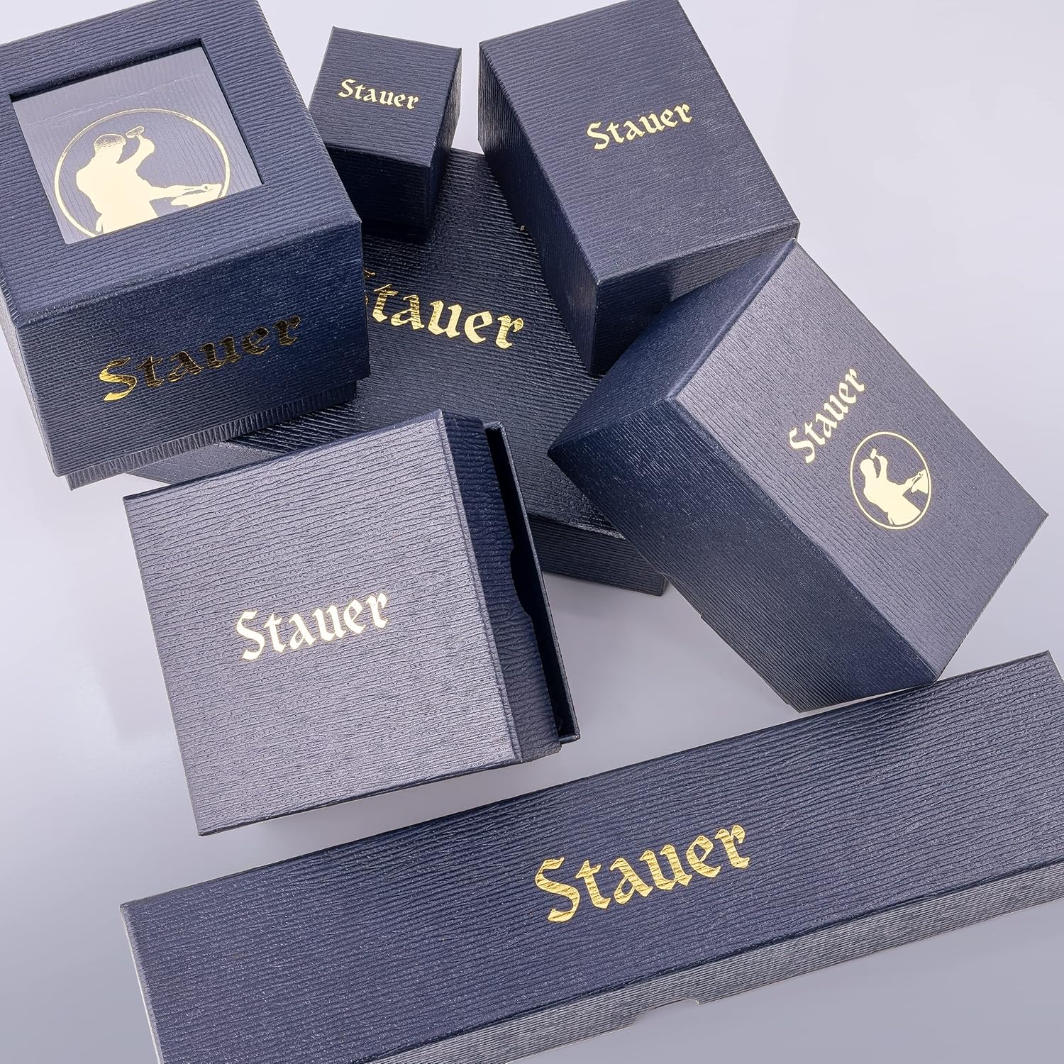 Stauer Stauer Guitar Automatic Watch for Men Vintage Guitar-Shaped Analog Watch with Black Leather Band and Stainless Steel Case Elegant Gift - View 7 of 7