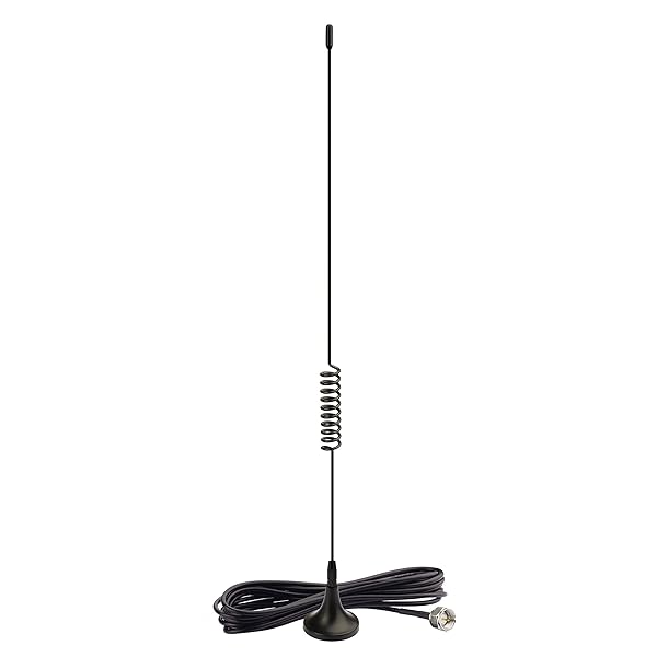 BINGFU Upgrade Your Home Stereo: Bingfu FM Radio Antenna with Magnetic Base for Pioneer, Onkyo, Yamaha & More - View 3 of 10
