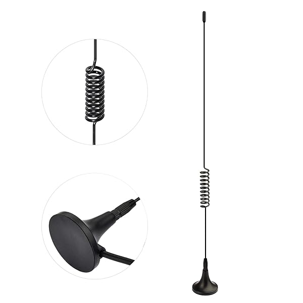 BINGFU Upgrade Your Home Stereo: Bingfu FM Radio Antenna with Magnetic Base for Pioneer, Onkyo, Yamaha & More - View 4 of 10