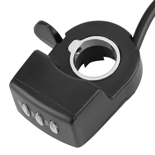 Aramox Aramox 48V Thumb Throttle Control for E-Bikes | 3-Lever Speed Control with LED Indicator - View 6 of 10