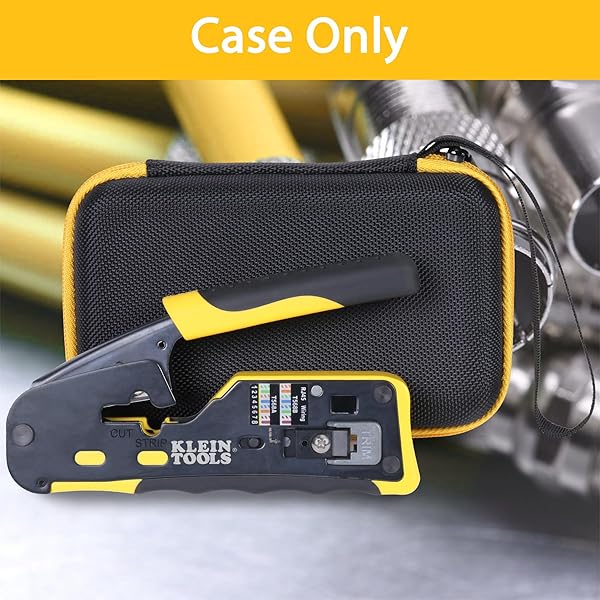 Aenllosi Aenllosi Hard Carrying Case for Klein Tools VDV226-110 RJ45 Crimp Tool Compatible Holder Case Only - View 6 of 7
