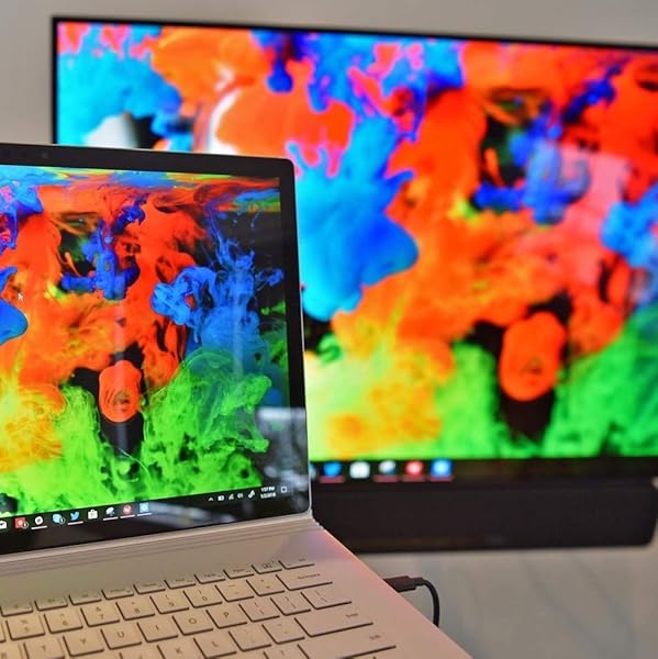 Pacroban Fiber Optic USB-C to HDMI Adapter Cable 4K 60Hz Thunderbolt 3 Compatible 25 ft - View 5 of 7