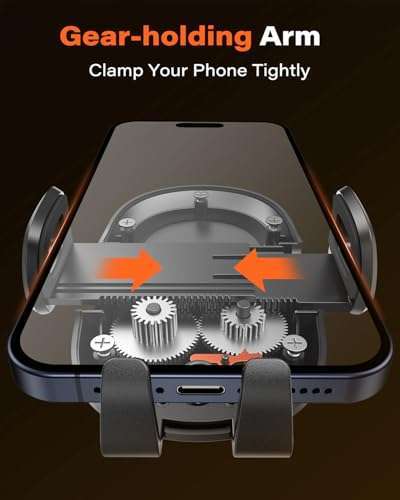 APPS2Car APPS2Car Suction Cup Phone Mount: Universal Holder for iPhone & Samsung - Sturdy Gel Pad for Windshield & Dashboard - View 6 of 8