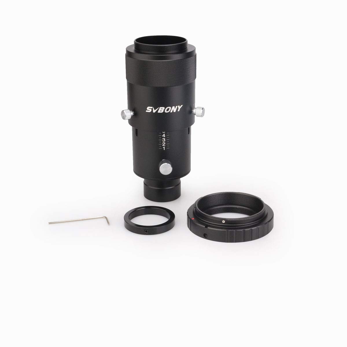 SVBONY SVBONY SV112 Telescope Camera Adapter Kit for Canon EOS Rebel SLR DSLR Astrophotography with 1.25 inches Variable Projection Eyepiece