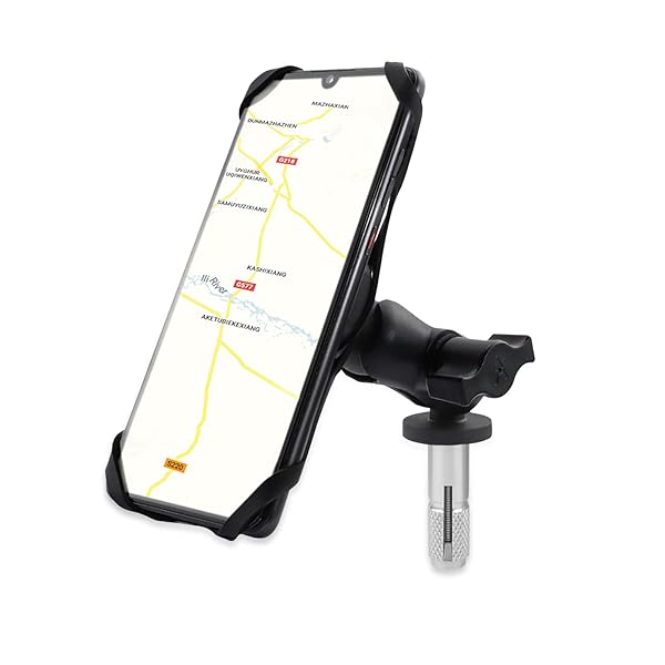 GUAIMI Motorcycle Phone Mount for GSX-R600 GSX-R750 YZF-R1 S1000RR ZX600 Ninja ZX-6RR ZX-14R ZZR1400 Fork Stem Holder 16-18mm