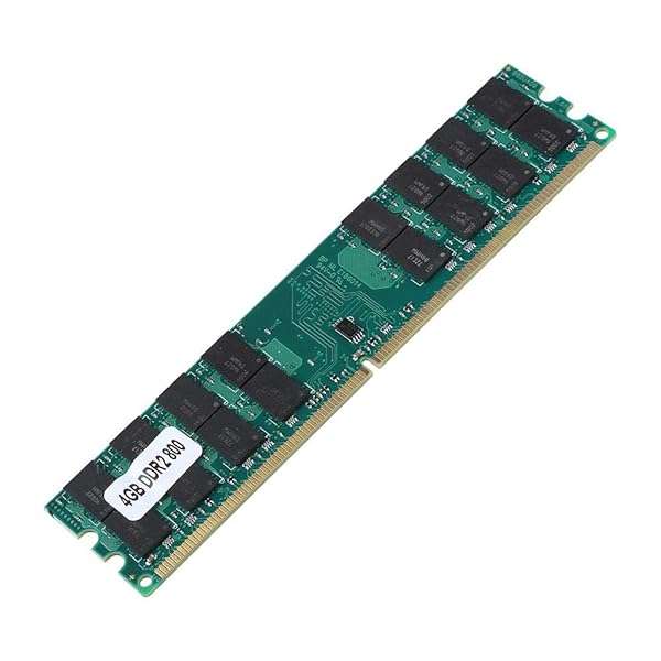 Zopsc DDR2 4GB 800MHz Memory Module for AMD - Fast, Stable, Antistatic 240PIN RAM for Desktop Computers