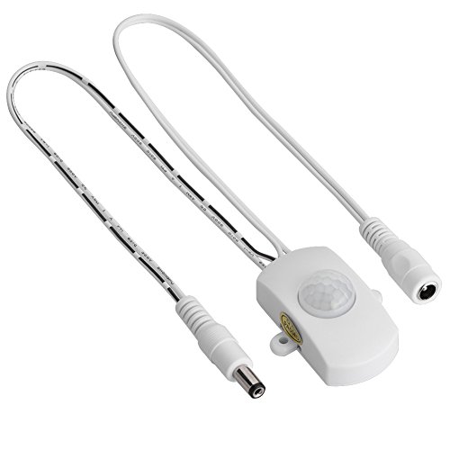 Zopsc High Sensitivity PIR Motion Sensor for LED Strips | Automatic Switch for Security Lighting