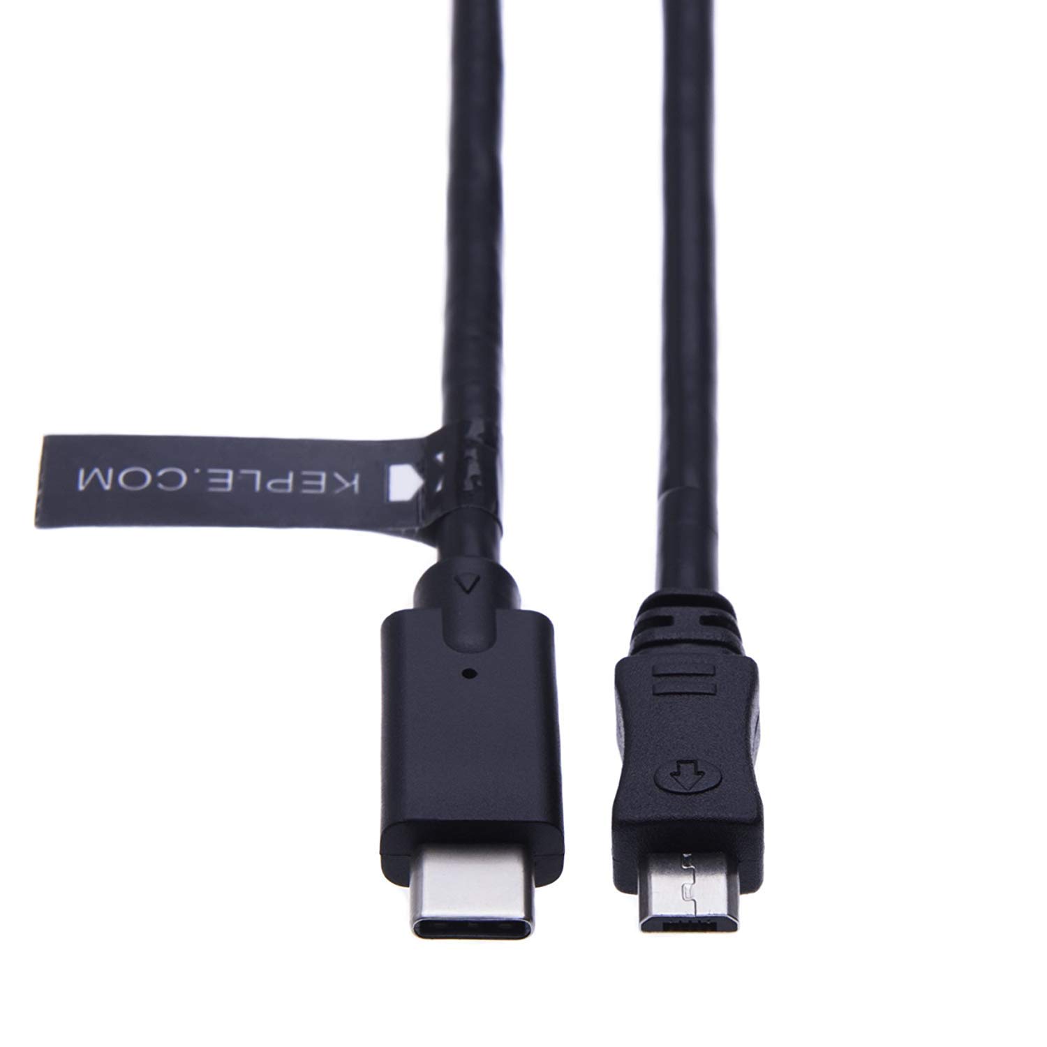 Keple Keple Micro USB to Type C Cable 3ft Black Compatible with PS4 PS3 Xbox One Elite Controller USB C to Micro USB Charging Lead Cord Adapter - View 3 of 4