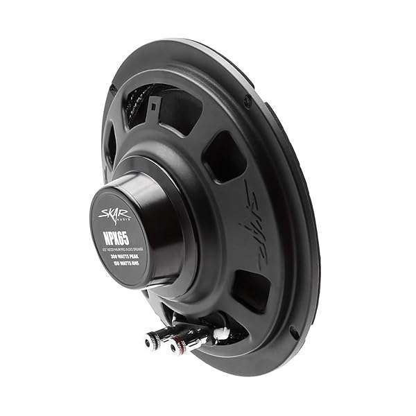 Skar Audio " Skar Audio NPX65-8 6.5" 300W 8-Ohm Neodymium Mid-Range Loudspeaker - High Performance Pro Audio" - View 6 of 8