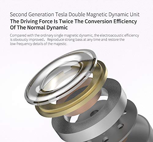 erjigo KZ ZS10 PRO High Fidelity Noise-Isolating Earbuds with Detachable Cable in Purple for Superior Sound Quality - View 8 of 11