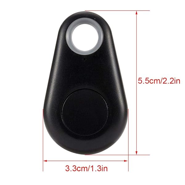 FOSA Fosa Mini Bluetooth Tracker Locator Lightweight Anti-Lost Smart Finder for Keys Pets Wallets Remote Control for Android iOS Black - View 6 of 7