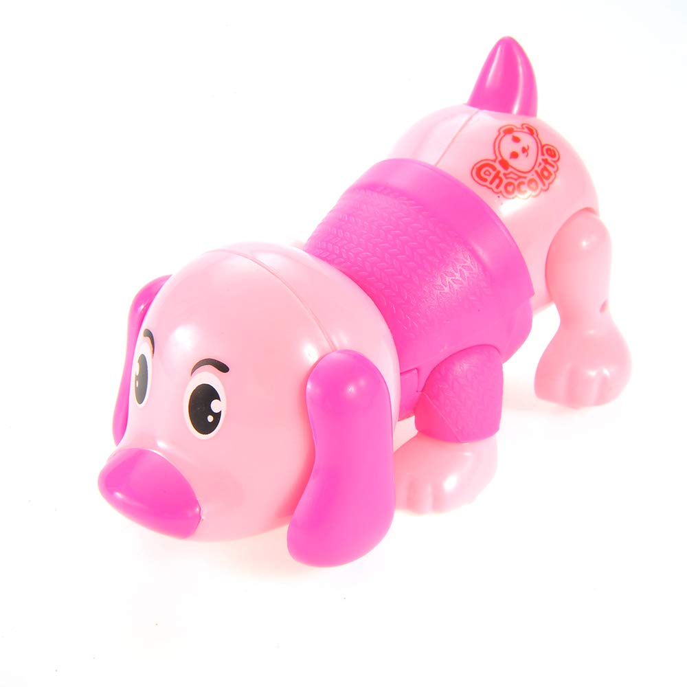 PowerTRC PowerTRC Wind-Up Colorful Dog Toys Set of 12 Miniature Fun Novelty Toys for Kids Party Favors and Gift Ideas - View 7 of 7