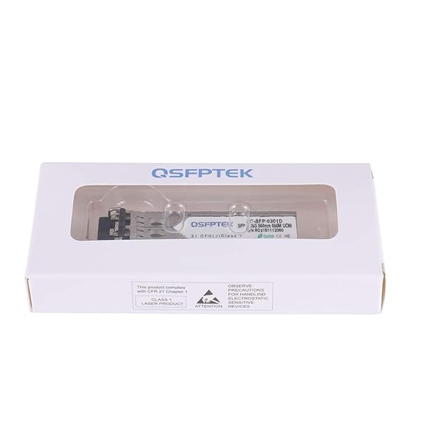 QSFPTEK QSFPTEK Juniper EX-SFP-1GE-SX QFX-SFP-1GE-SX Gigabit SFP Module 1000BASE-SX 850nm 550m DDM Multimode LC Transceiver - View 8 of 8
