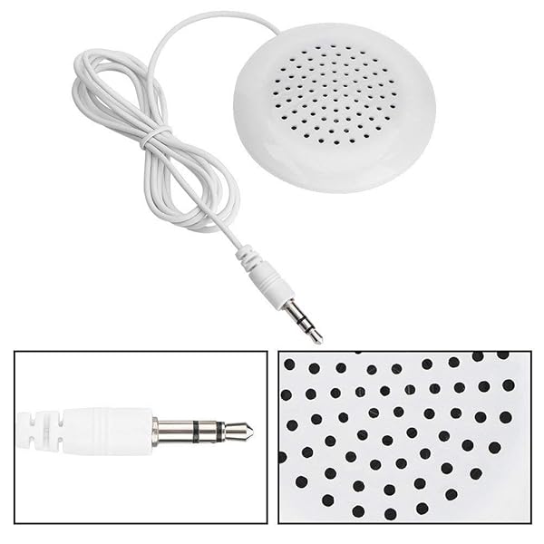 Ciglow Portable Mini Pillow Speaker: 3.5mm HiFi Stereo Sound for MP3, MP4, CD Players & Mobile Phones - View 10 of 10