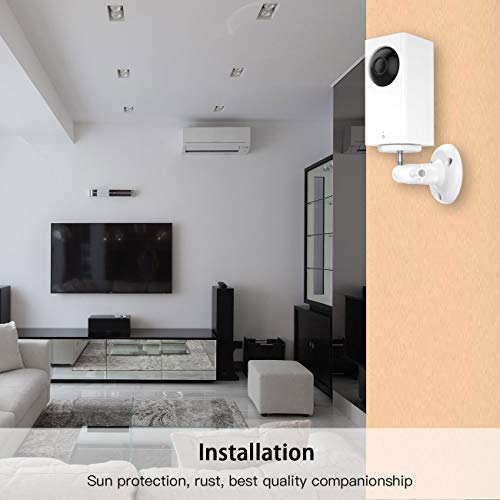 Koroao Koroao Indoor Outdoor Security Wall Mount for Arlo Pro Arlo Pro 2 Arlo Pro 3 Arlo Ultra Wyze Cam Pan 3 Pack White - View 3 of 8