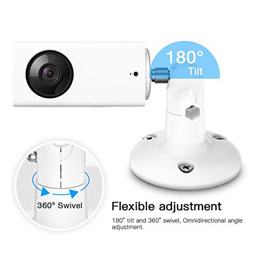 Koroao Koroao Indoor Outdoor Security Wall Mount for Arlo Pro Arlo Pro 2 Arlo Pro 3 Arlo Ultra Wyze Cam Pan 3 Pack White - View 7 of 8