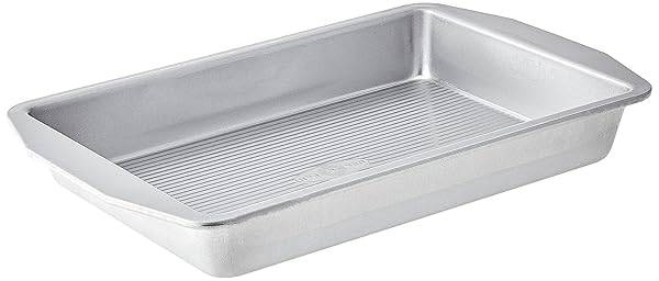 USA Pan USA Pan 9x13 Lasagna & Cake Pan - Aluminized Steel Bakeware for Perfect Brownies