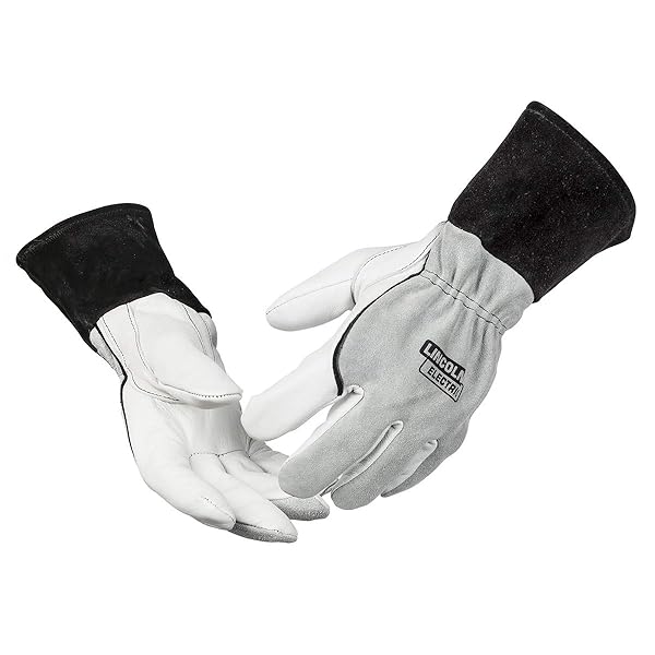 Lincoln Electric Lincoln Electric DynaMIG MIG Welding Gloves - Extra Large Top Grain Leather K3805-XL