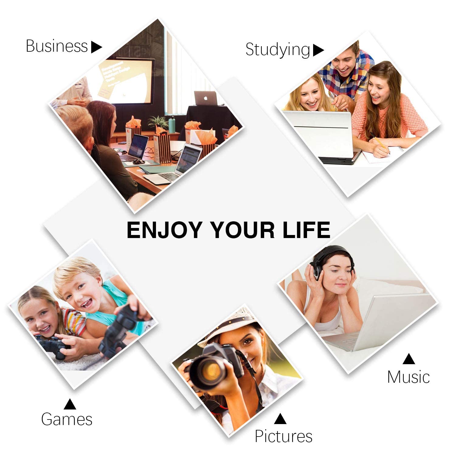 RAOYI 10 Pack 32GB USB Flash Drive Metal Key Shape Memory Stick Black for Fast Data Storage and Transfer - View 6 of 9