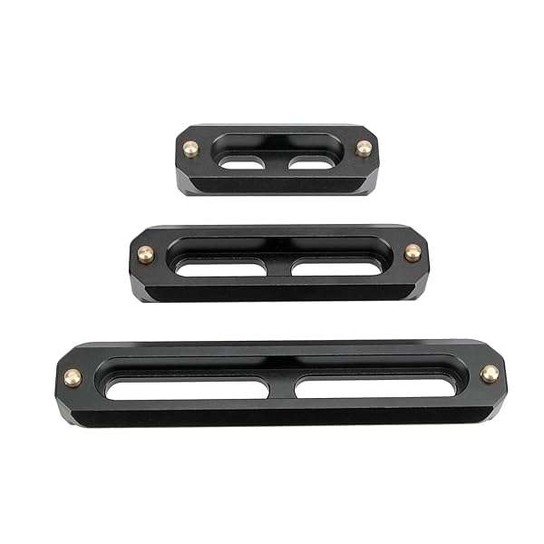 CAMVATE Triple NATO Rail Quick Release Bar - 50mm, 70mm, 100mm | Fast & Secure Mounting Solutions