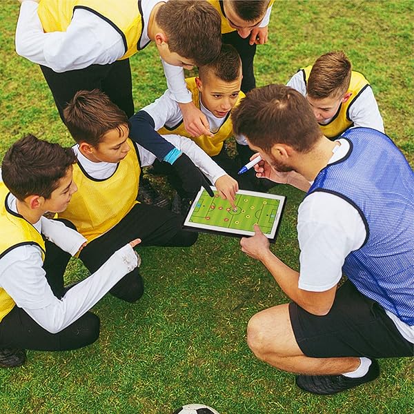 Pure Vie Pure Vie Coaches Tactical Board 20.86 x 12.20 Premium Portable Football Soccer Coaching Clipboard with Write Wipe Pen - View 7 of 8