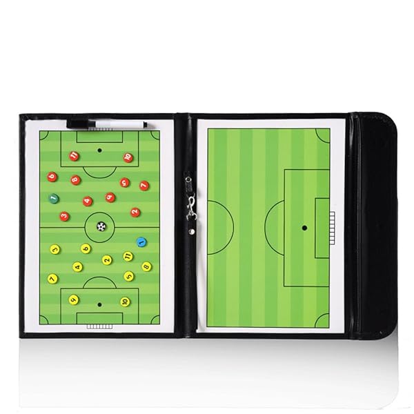 Pure Vie Pure Vie Coaches Tactical Board 20.86 x 12.20 Premium Portable Football Soccer Coaching Clipboard with Write Wipe Pen - View 8 of 8