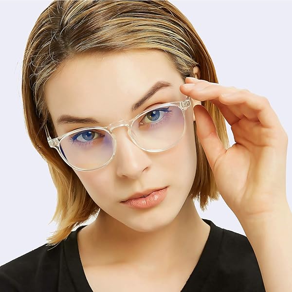 FEIYOLD FEIYOLD Blue Light Blocking Glasses for Women and Men Retro Round Anti Eyestrain Computer Gaming Glasses 2 Pack - View 2 of 7