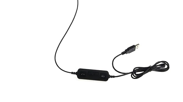 IPD IPD IPH-510 USB Adapter Cable for PC Soft Phones - Compatible with Teams, Skype, Zoom, Avaya & Cisco Jabber - View 3 of 4