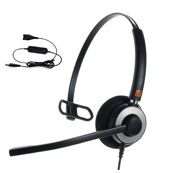 IPD IPD IPH-510 USB Adapter Cable for PC Soft Phones - Compatible with Teams, Skype, Zoom, Avaya & Cisco Jabber - View 4 of 4