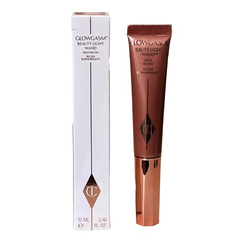 CHARLOTTE TILBURY Charlotte Tilbury Glowgasm Beauty Light Wand in Pinkgasm - 12ml Highlight Blush Cream for Radiant Skin