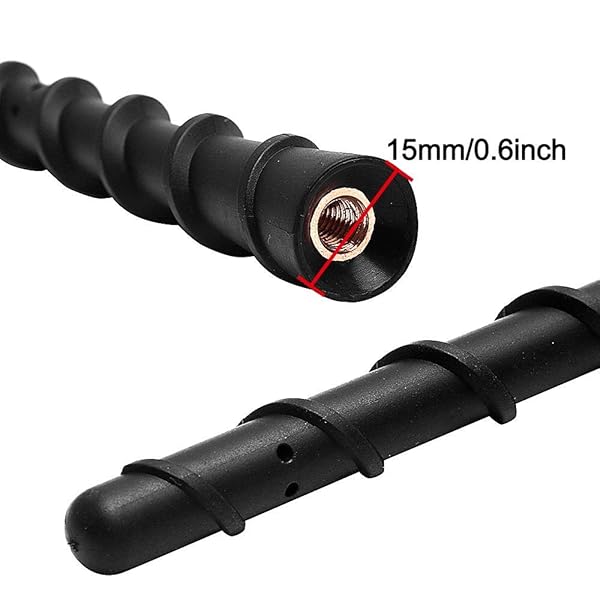 VOFONO VOFONO 7-Inch Short Antenna for Ford F150, Raptor, F250, F350 & Bronco (2009-2025) - Stubby Replacement & Accessories - View 8 of 10