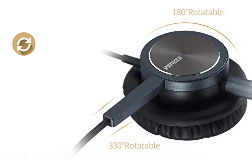 MAIRDI USB Headset with Noise Cancelling Mic for Clear Calls | Ideal for Microsoft Teams, Skype & Office Use - View 6 of 7