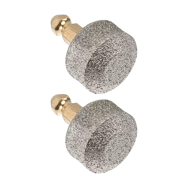 2-Pack Dog Nail Replacement Tips - Professional Grinding Heads for Electric Claw Grooming Tool