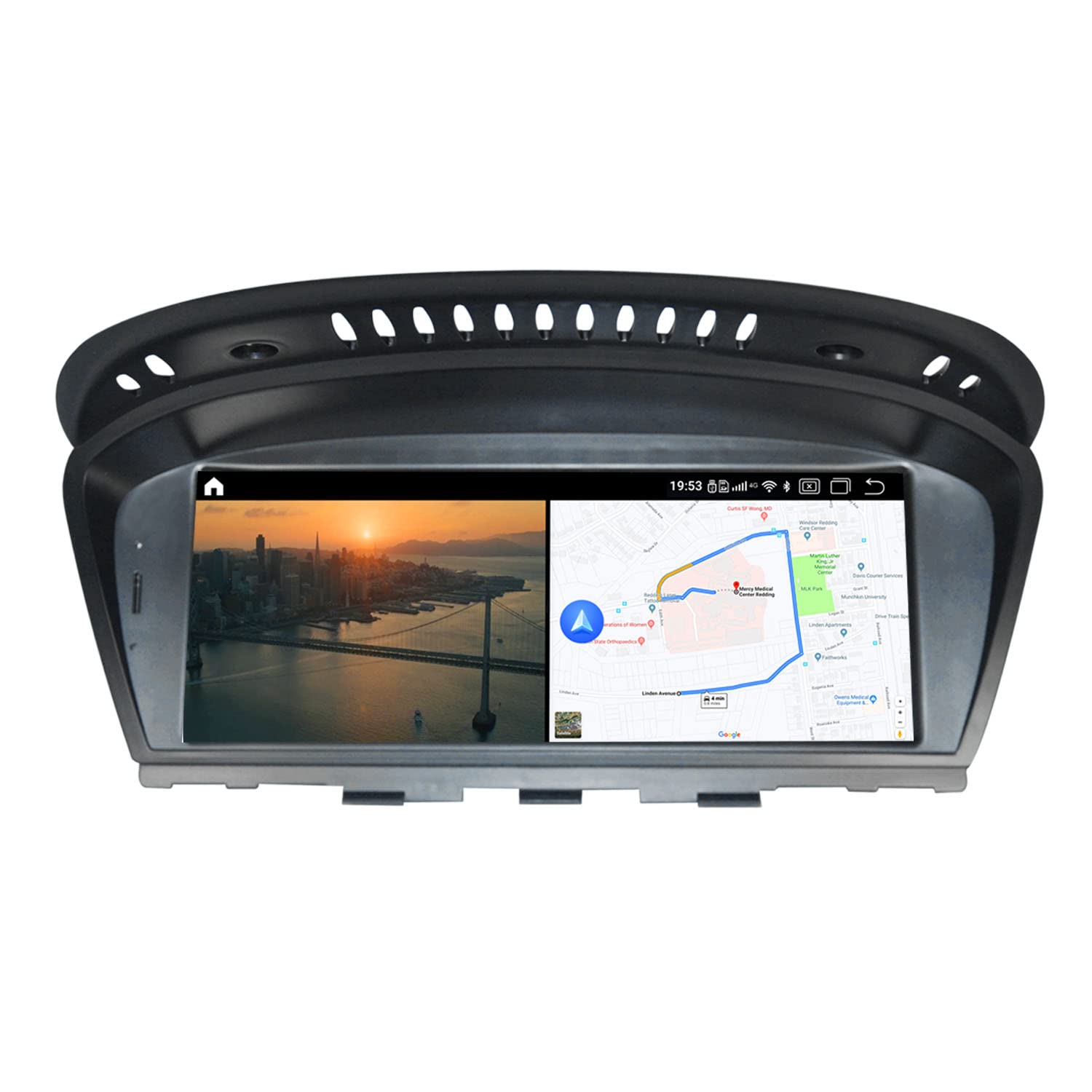 Koason Android 8.8 Inch Display Monitor Auto Audio Stereo Multimedia GPS for BMW 3 5 Series E60 E61 E63 E90 2007 to 2010 CCC