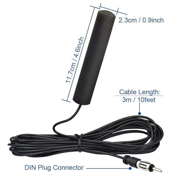 BINGFU Upgrade Your Vehicle with Bingfu Hidden Car Antenna for FM/AM Radio - Perfect for Trucks, SUVs & Stereo Systems - View 4 of 10