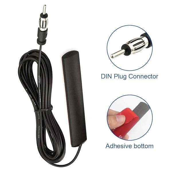 BINGFU Upgrade Your Vehicle with Bingfu Hidden Car Antenna for FM/AM Radio - Perfect for Trucks, SUVs & Stereo Systems - View 5 of 10