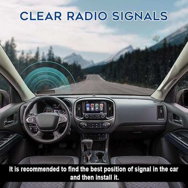 BINGFU Upgrade Your Vehicle with Bingfu Hidden Car Antenna for FM/AM Radio - Perfect for Trucks, SUVs & Stereo Systems - View 7 of 10