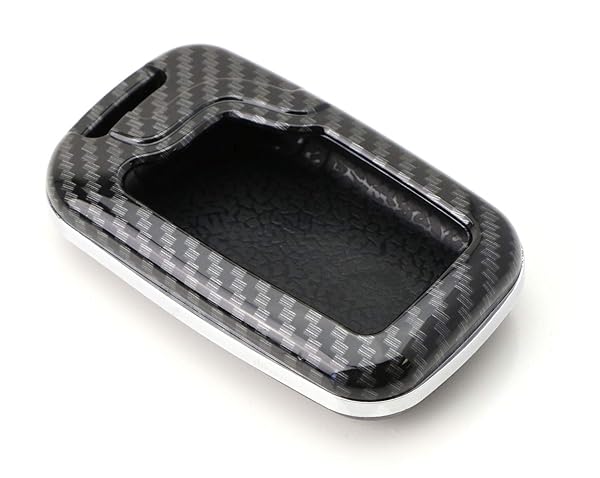 iJDMTOY iJDMTOY Black Glossy Carbon Fiber Key Fob Shell for Lexus IS ES GS LS CT LX GX RX 1st Gen Smart Keyless Fob - View 10 of 10